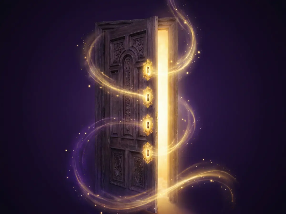 La porta con le quattro serrature d'oro